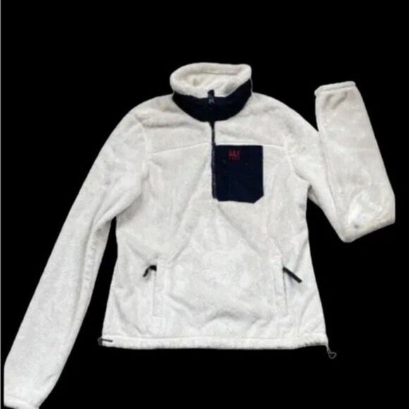 Vintage Abercrombie Womens  Plush Cozy 1/2 Zip  Soft Pullover Sweater XS… - Picture 1 of 13